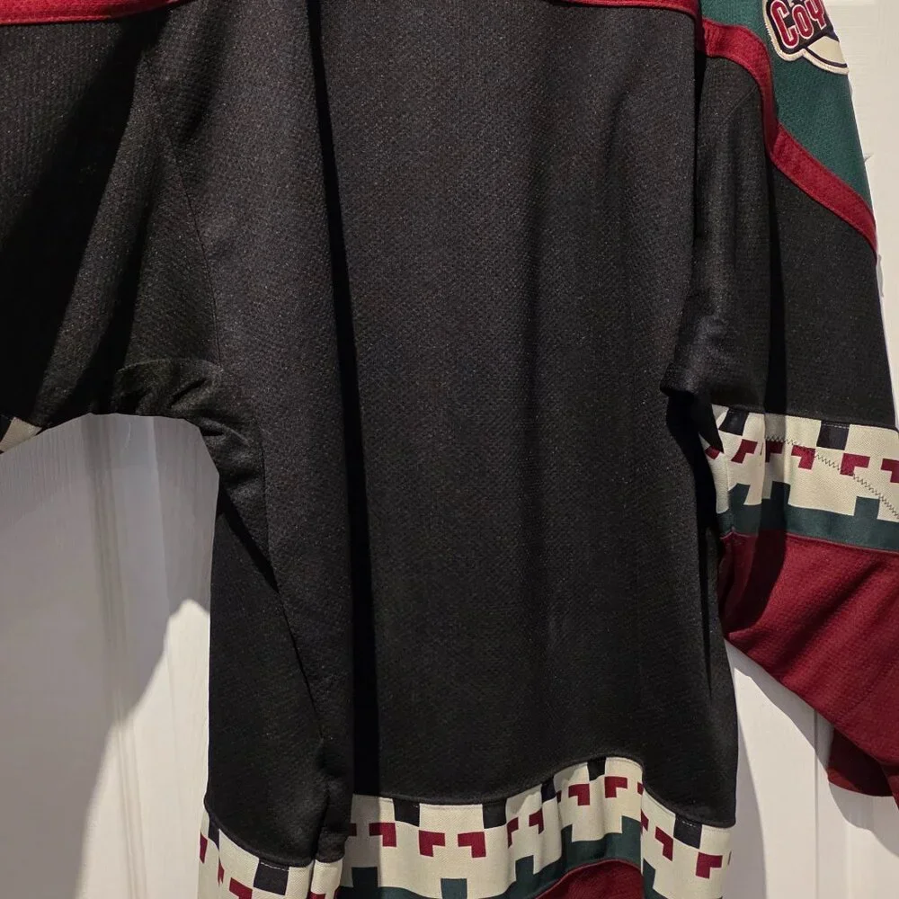 Original NHL Endorsed Starter Phoenix Coyote Jersey Men's Medium -Mint Condition - Picture 7 of 9